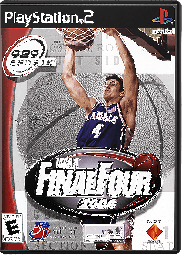NCAA Final Four 2004 Playstation 2 US box art
